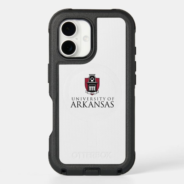 University of Arkansas Official Logo Otterbox iPhone Case (Back)