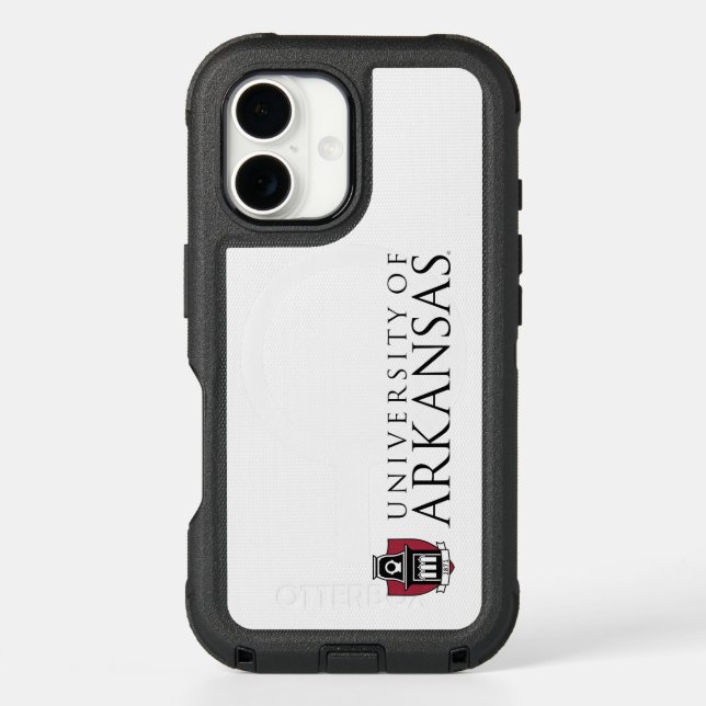 University of Arkansas Official Logo Otterbox iPhone Case (Back)