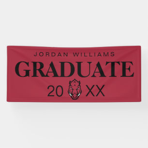 University of Arkansas Razorbacks Logo Banner