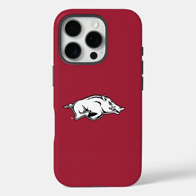 University of Arkansas Razorbacks Logo Case-Mate iPhone Case (Back)