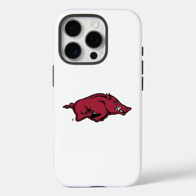 University of Arkansas Razorbacks Logo Case-Mate iPhone Case (Back)