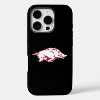 University of Arkansas Razorbacks Logo iPhone 16 Pro Case