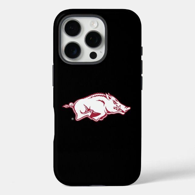 University of Arkansas Razorbacks Logo Case-Mate iPhone Case (Back)