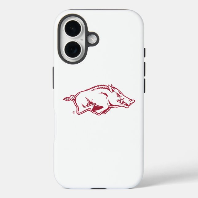 University of Arkansas Razorbacks Logo Case-Mate iPhone Case (Back)