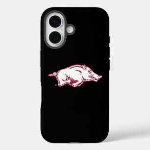 University of Arkansas Razorbacks Logo iPhone 16 Case