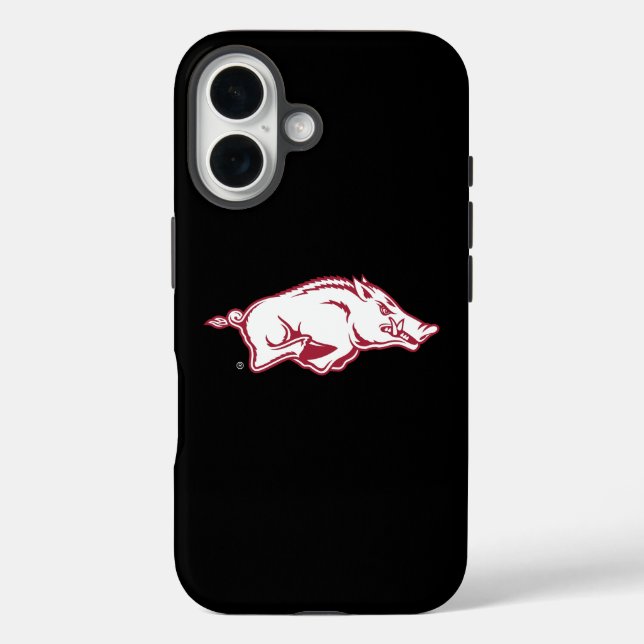 University of Arkansas Razorbacks Logo Case-Mate iPhone Case (Back)