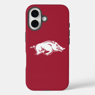 University of Arkansas Razorbacks Logo iPhone 16 Case