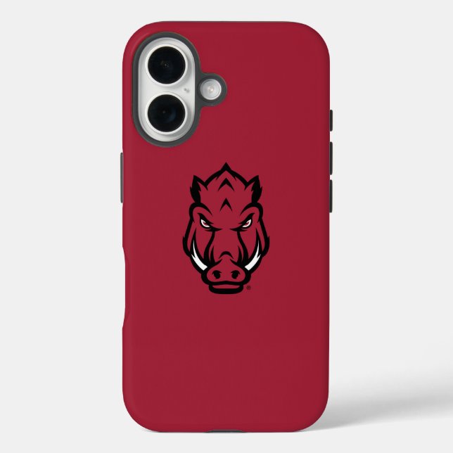 University of Arkansas Razorbacks Logo Case-Mate iPhone Case (Back)