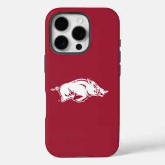 University of Arkansas Razorbacks Logo iPhone 16 Pro Case