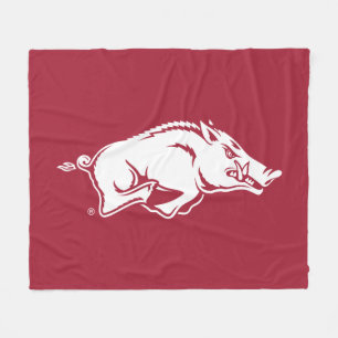 University of Arkansas Razorbacks Logo Fleece Blanket