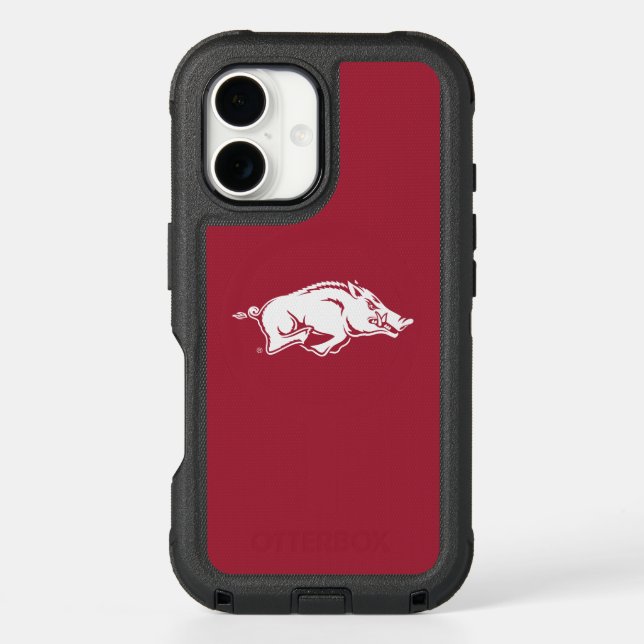 University of Arkansas Razorbacks Logo Otterbox iPhone Case (Back)