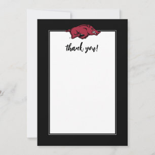 University of Arkansas Razorbacks Logo   Thank You