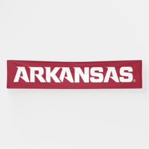 University of Arkansas Wordmark Logo Banner