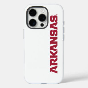 University of Arkansas Wordmark Logo iPhone 16 Pro Case
