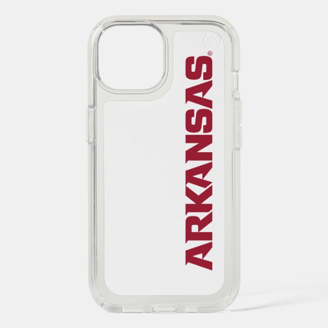 University of Arkansas Wordmark Logo Speck iPhone Case (Front)