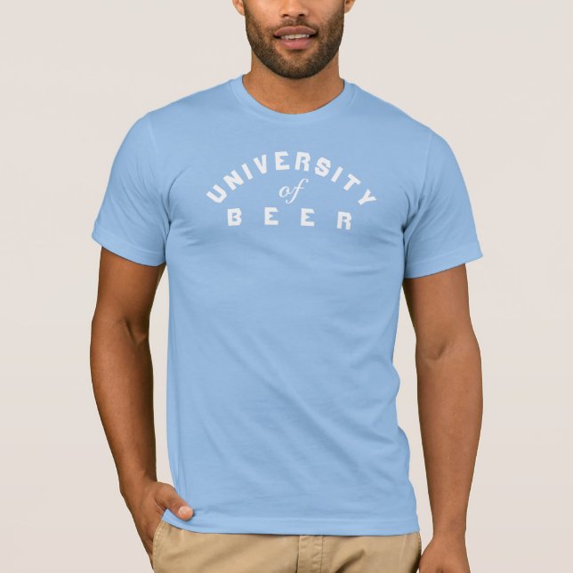University of Beer Graphic T-Shirt (Front)