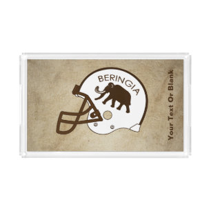 University of Beringia Football Acrylic Tray