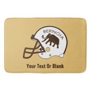 University of Beringia Football Bathroom Mat