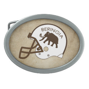 University of Beringia Football Belt Buckle