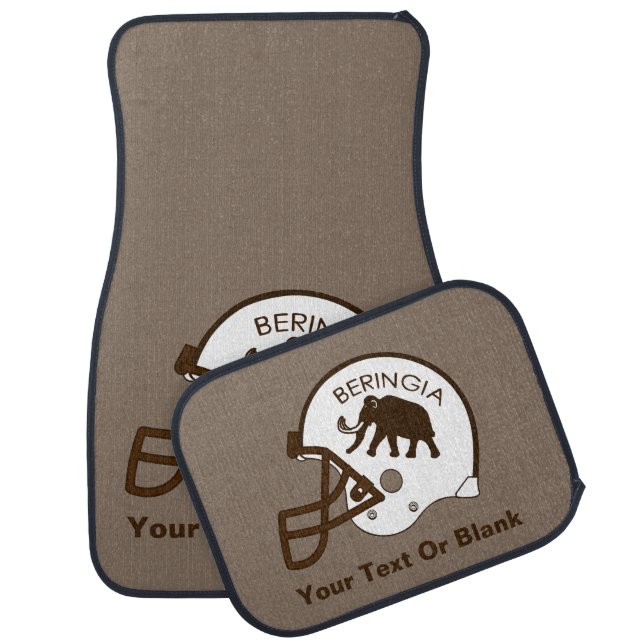 University of Beringia Football Car Floor Mat (Set)