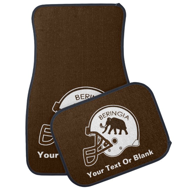 University of Beringia Football Car Mat (Set)