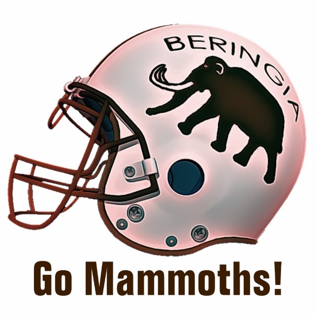 University of Beringia Football Cutout (Front)