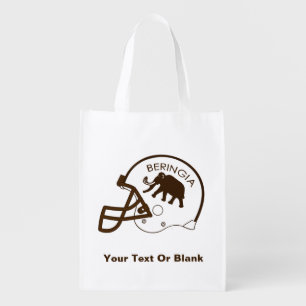 University of Beringia Football Grocery Bag