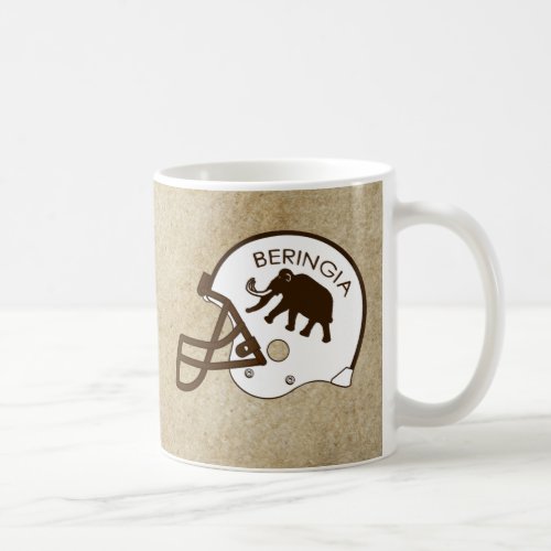 University of Beringia Football Helmet Coffee Mug