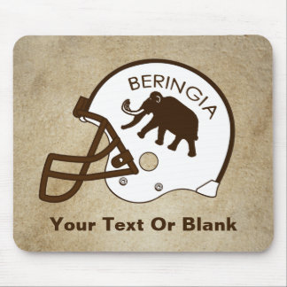 University of Beringia Football Helmet Mouse Pad