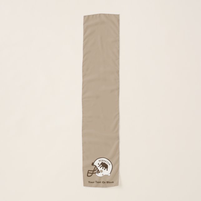 University of Beringia Football Helmet Scarf (Front)