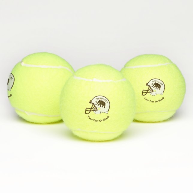 University of Beringia Football Helmet Tennis Balls (Multi)