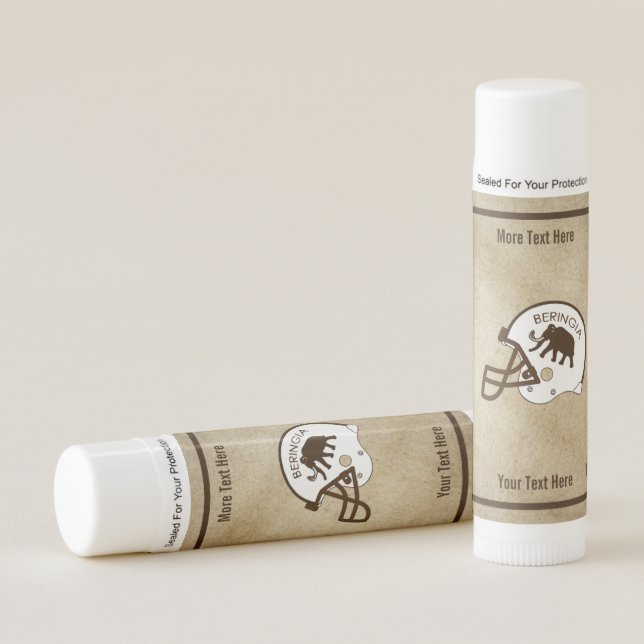 University of Beringia Football Lip Balm (Front)