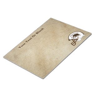 University of Beringia Football Notepad