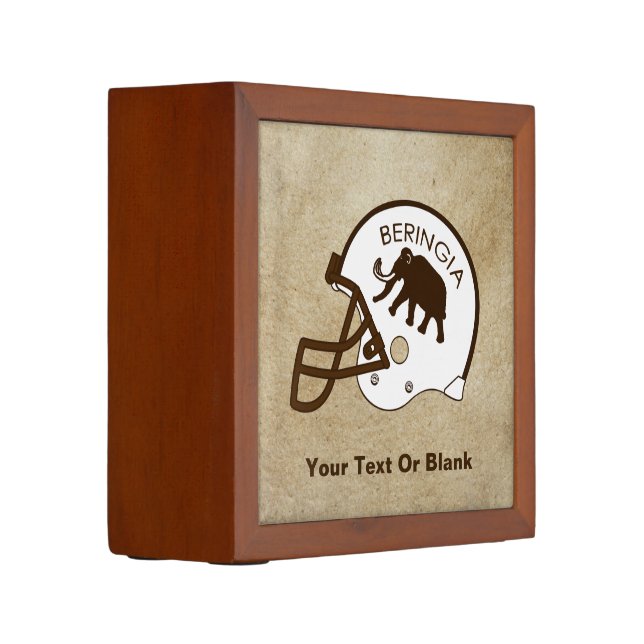 University of Beringia Football Pencil/Pen Holder (Left)