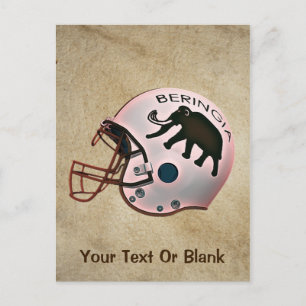 University of Beringia Football Postcard