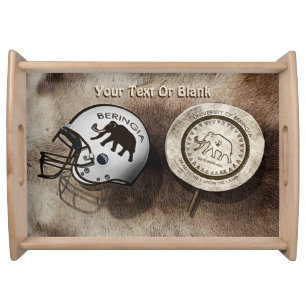 University of Beringia Football Serving Tray
