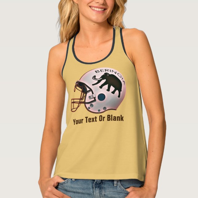 University of Beringia Football Tank Top (Front)