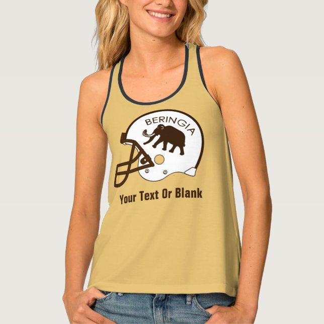 University of Beringia Football Tank Top (Front)