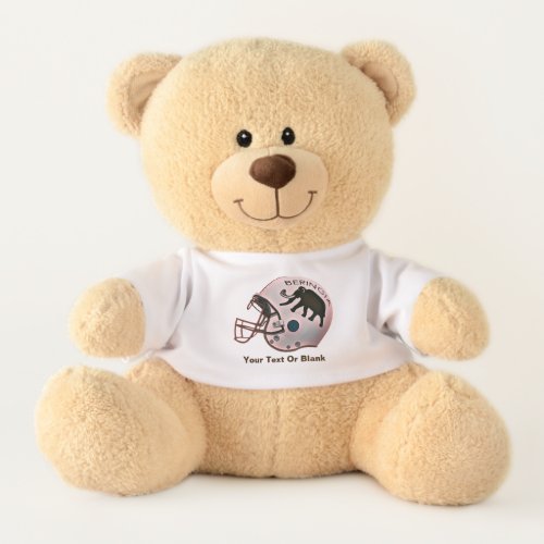 University of Beringia Football Teddy Bear