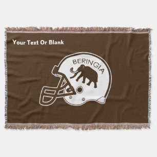 University of Beringia Football Throw Blanket