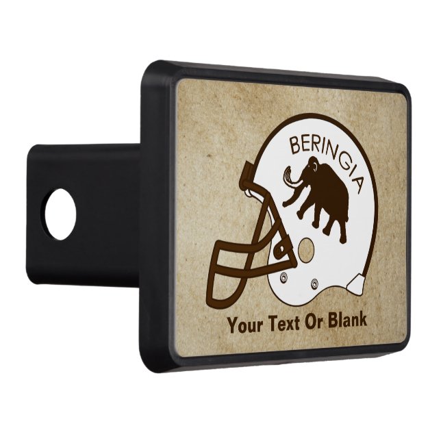 University of Beringia Football Trailer Hitch Cover (Right)