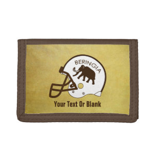 University of Beringia Football Trifold Wallet