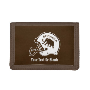 University of Beringia Football Trifold Wallet
