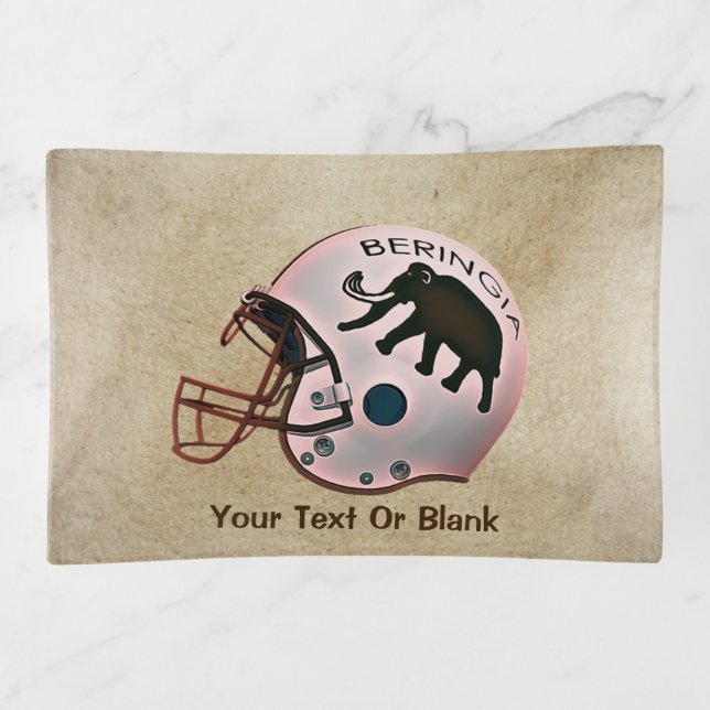 University of Beringia Football Trinket Tray (Front)