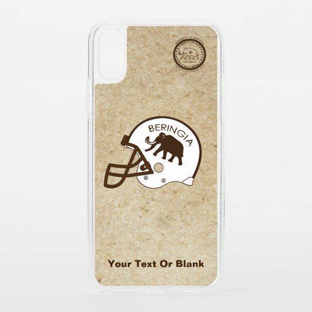 University of Beringia Football Uncommon iPhone Case (Back)