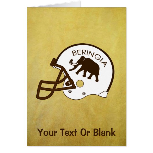 University of Beringia Mammoth Cards (Front)