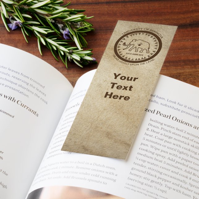 University of Beringia Mammoth Seal Bookmarks (Book)