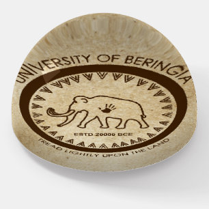 University of Beringia Mammoth Seal Paperweight