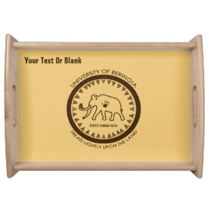 University of Beringia Mammoth Serving Tray