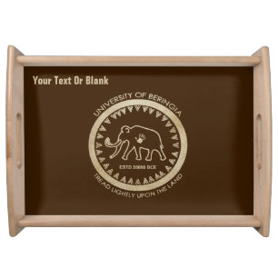 University of Beringia Mammoth Serving Tray